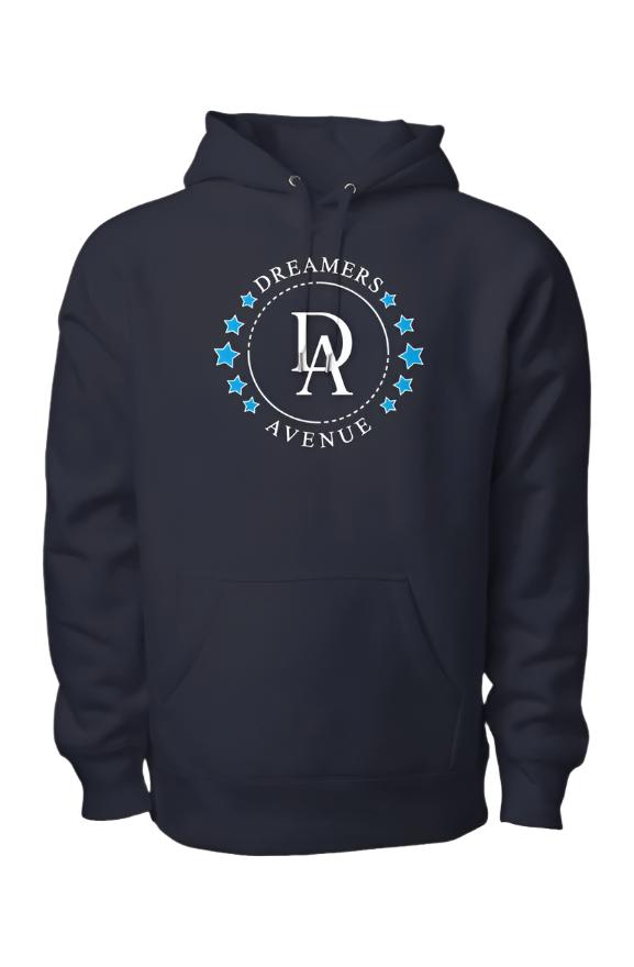 Premium Avenue Hoodie - White Logo