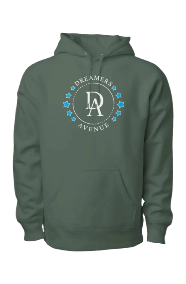 Premium Avenue Hoodie - White Logo