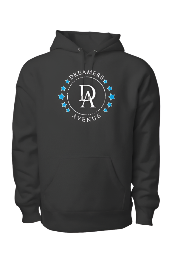 Premium Avenue Hoodie - White Logo